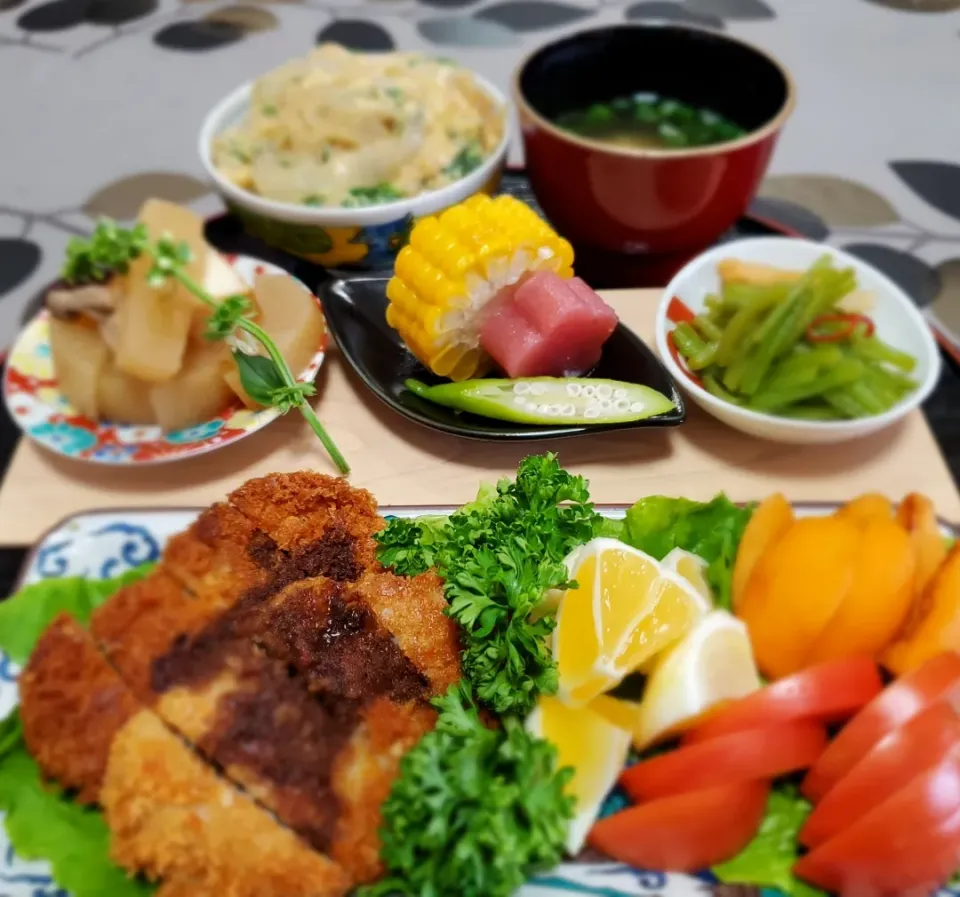 Snapdishの料理写真:今日の朝ご飯🍚|こまちさん