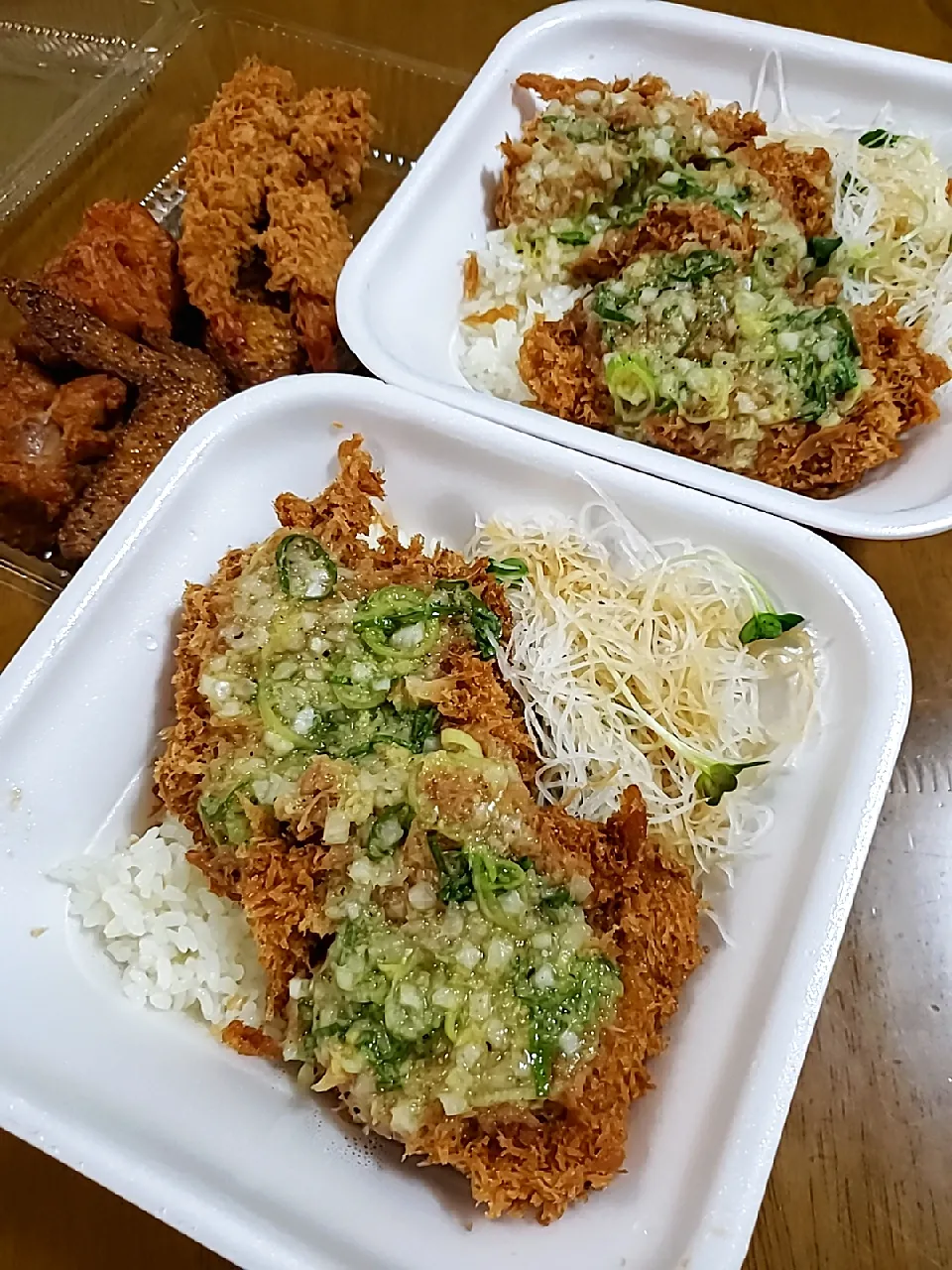 今夜はかつやのマグロカツ丼🥰|aiさん