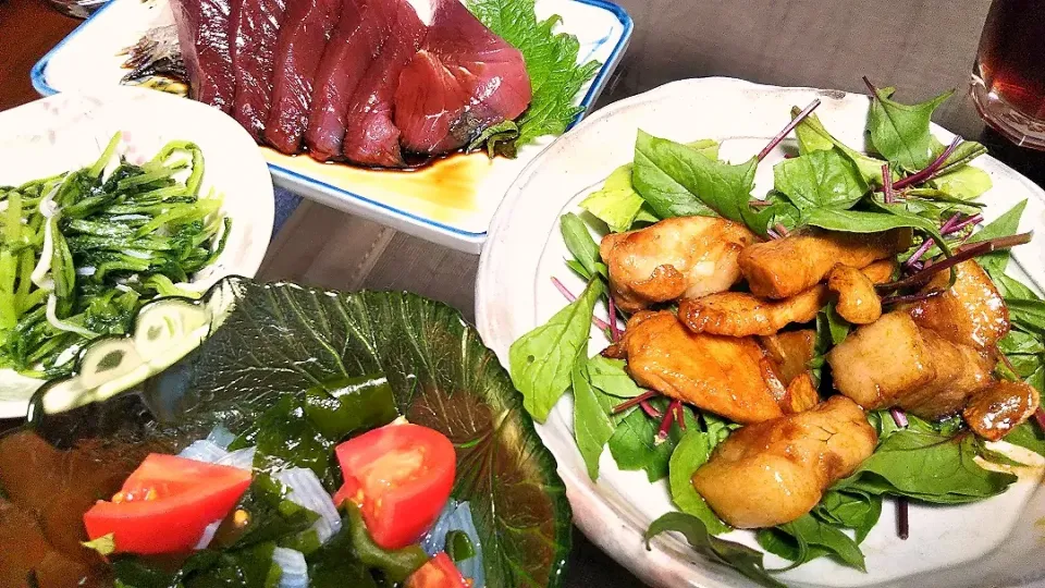 Snapdishの料理写真:白飯🍚食べたくなる夕飯🌃🍴|りょうさん