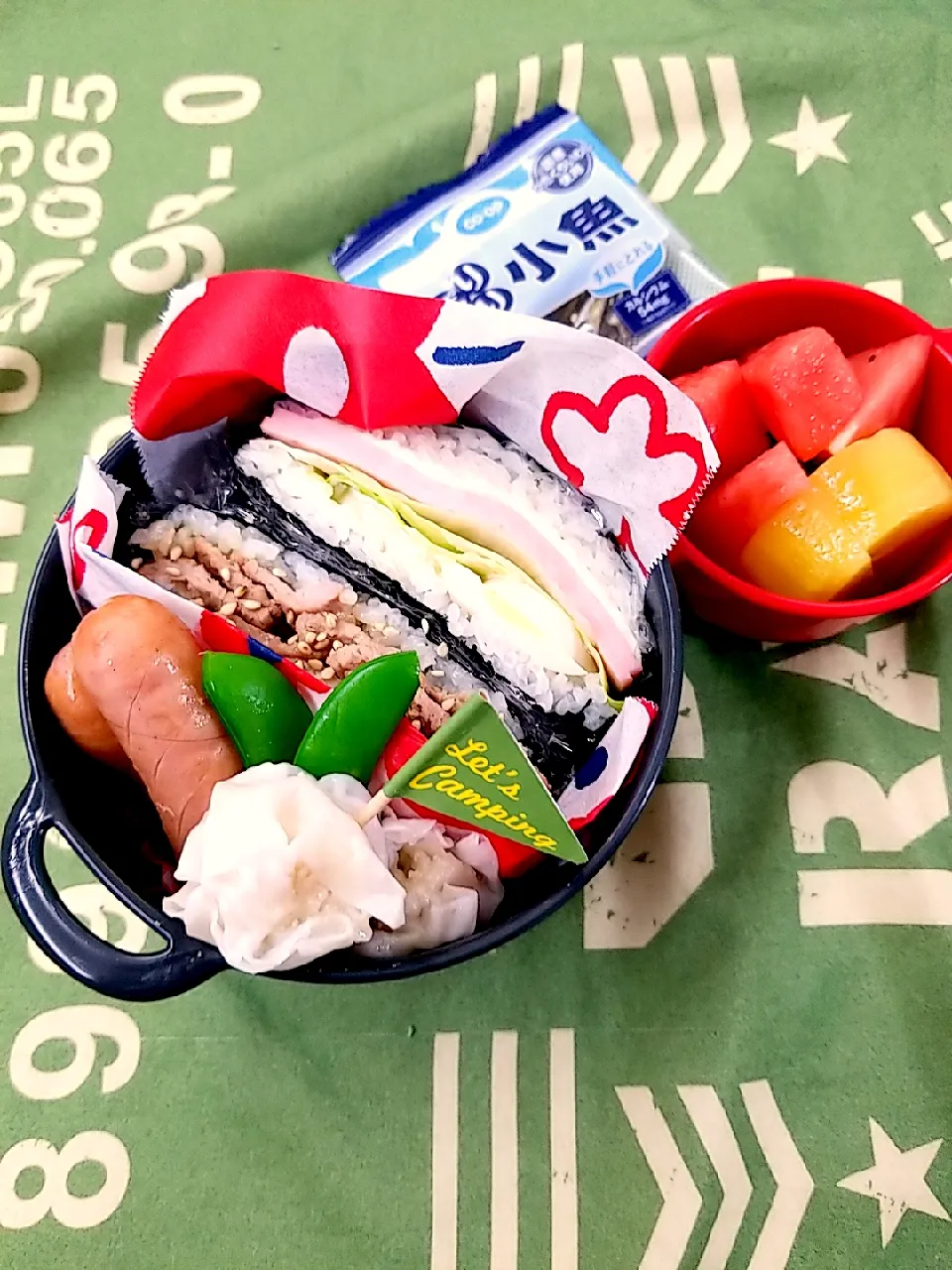 2020 5月30日　おにぎらず弁当|あけみさん