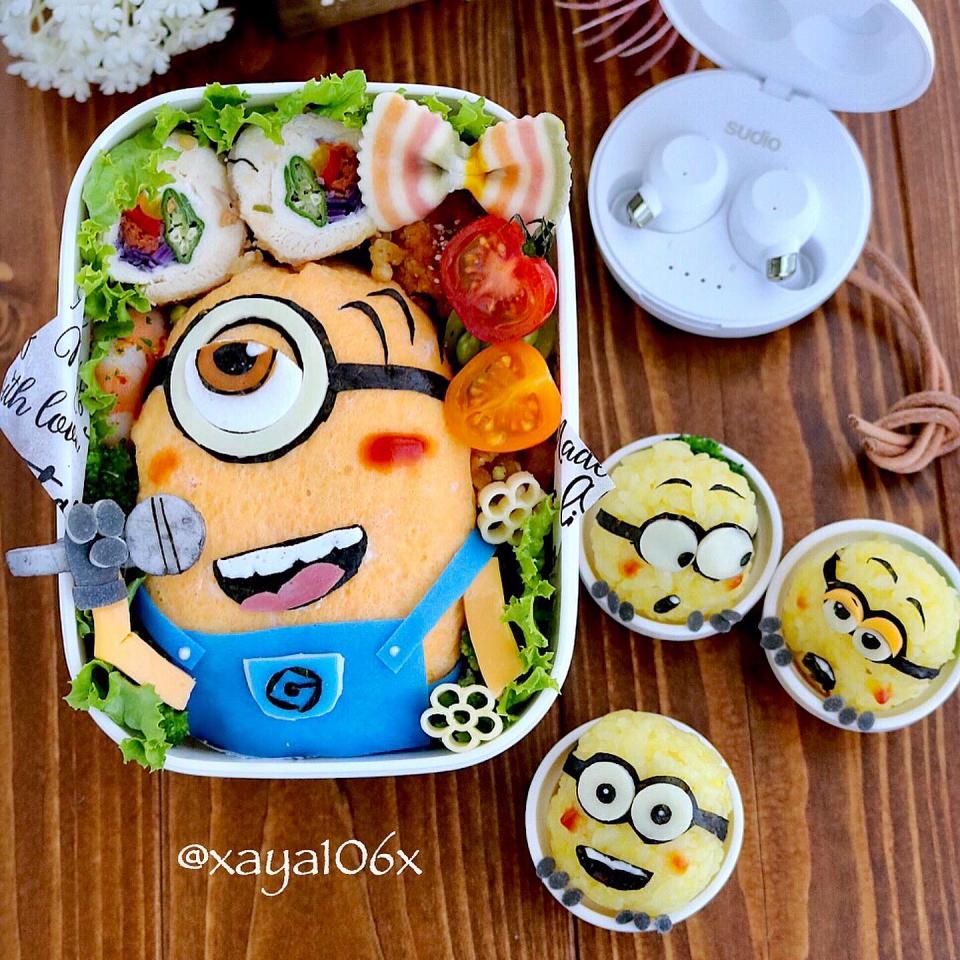 オムライスでミニオン弁当 あーたん Snapdish スナップディッシュ Id Gr5d5a