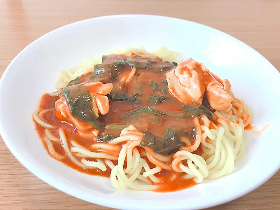 トマトチキンパスタ|ハギさん