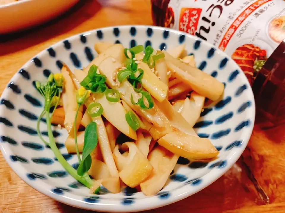 からあげビールさんの料理 旬たけのこでぱぱっと簡単♪これうま!ピリ辛おつまみメンマ|Naomi Furuyaさん