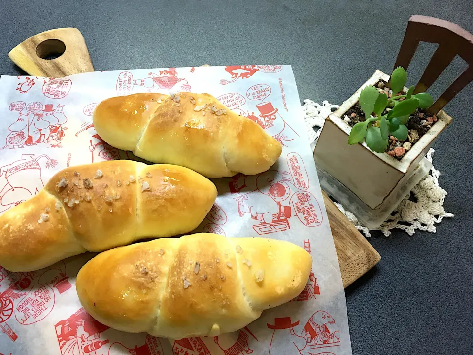 今日は久々パン焼き気分🥐|sakuramochiさん