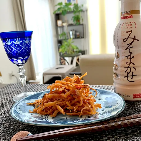 「みそまかせ」を使ってみたSnapdishの料理・レシピ写真:スルメ味噌