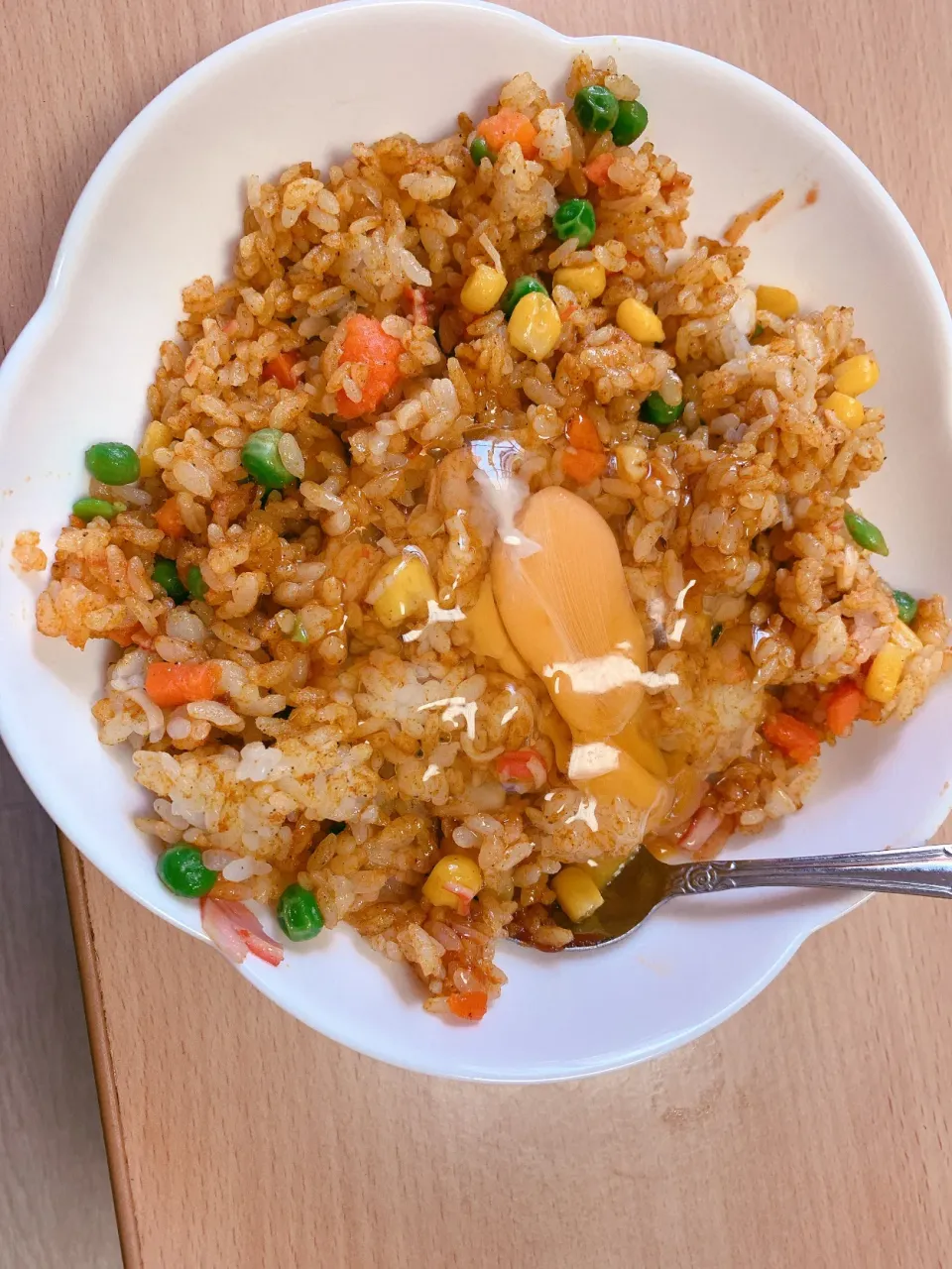 Snapdishの料理写真:ドライカレー炒飯|あみたんさん