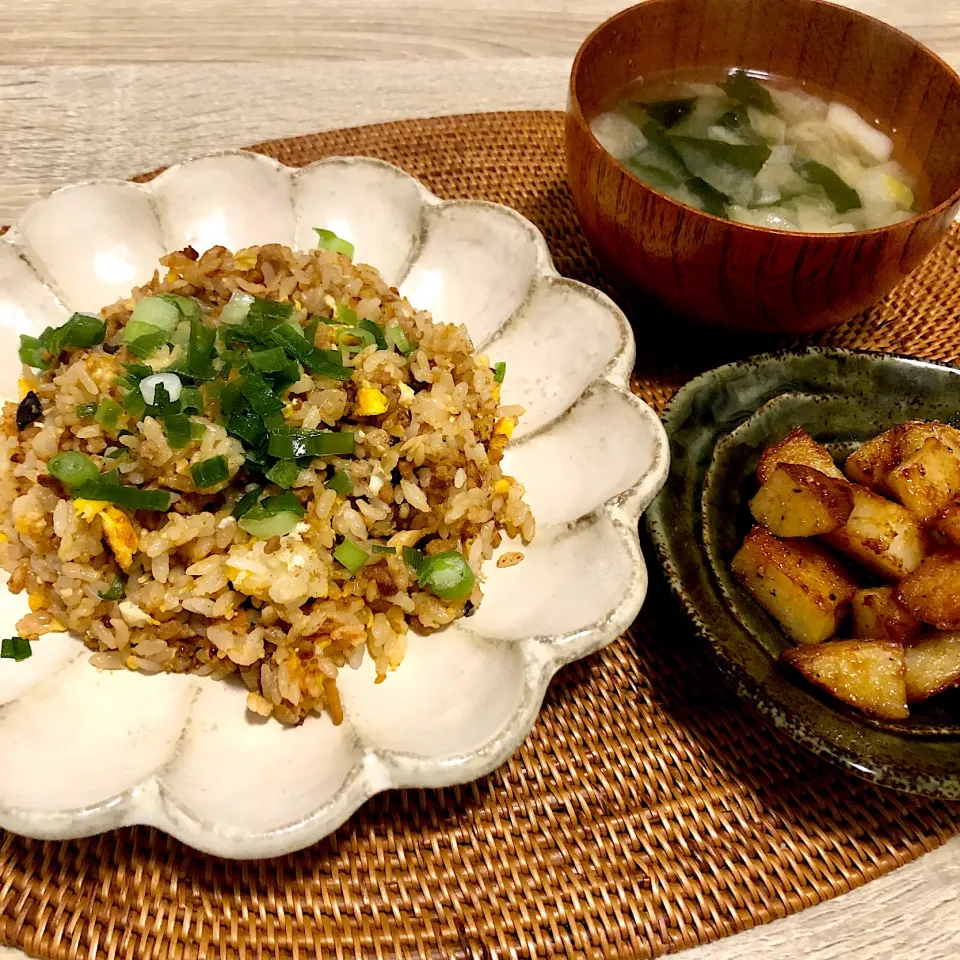 食材が底をつきそう…茶色の夜ごはん|ゆかｕさん