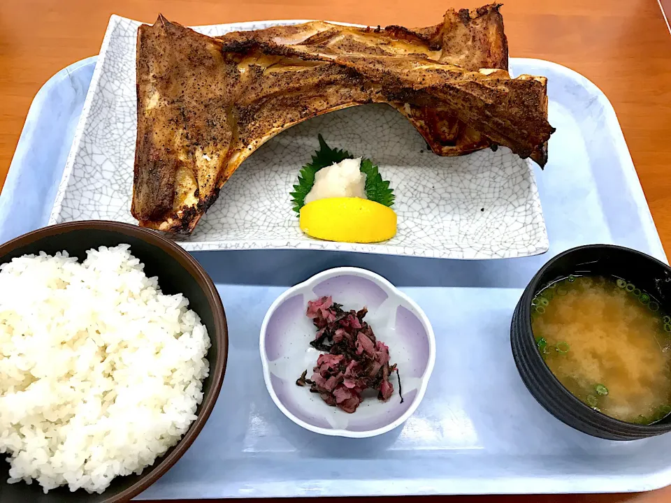 マグロの釜焼き定食|もうちゃんさん