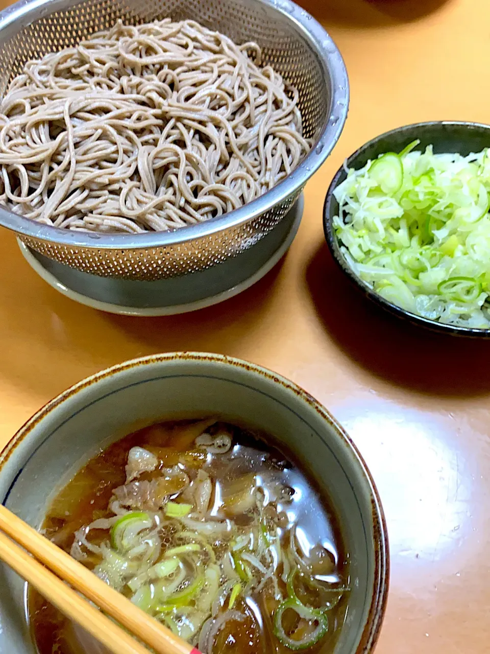 Snapdishの料理写真:つけ汁蕎麦|こっぺぱんさん