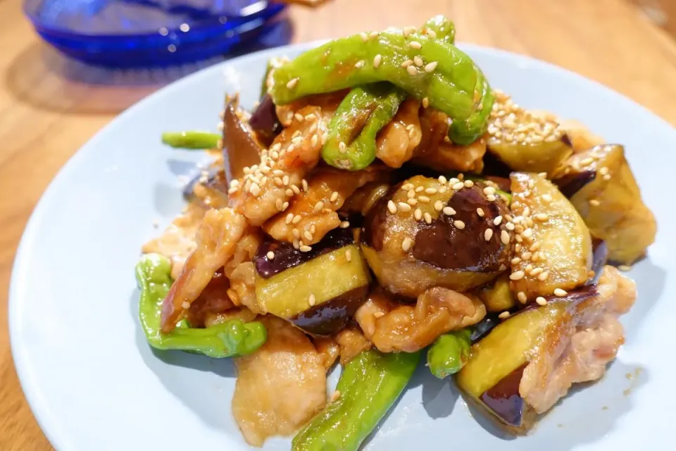 おかわり必至！豚肉とナスの味噌炒め|入月陽平さん