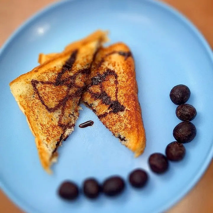 chocolate bread toast|foodappetiteさん