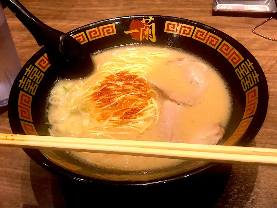 Snapdishの料理写真:一蘭のラーメン|鍋敷さん