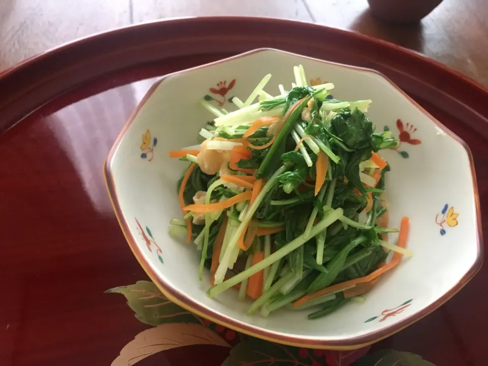 まちまちこさんの料理 滋賀のお義母さんに教えてもらった水菜がいっぱい食べれるやつ|nainaiさん