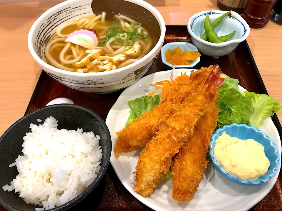 エビフライ定食🍤🍤🍤|buhizouさん