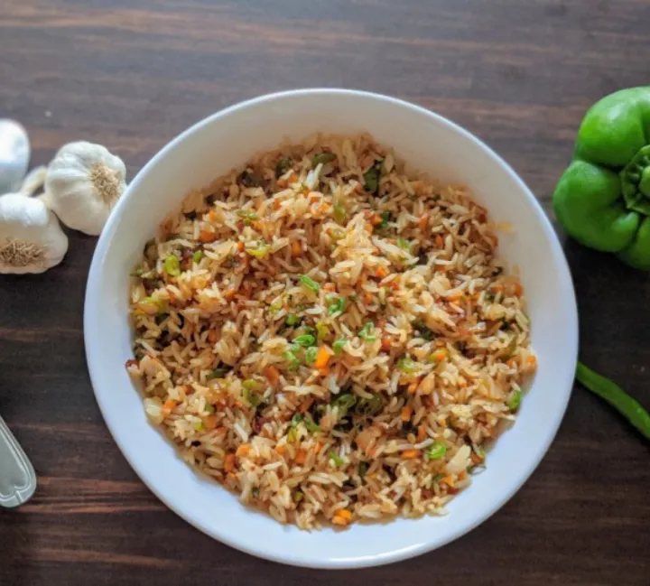 Snapdishの料理写真:Burnt Garlic fried rice|Food philicさん