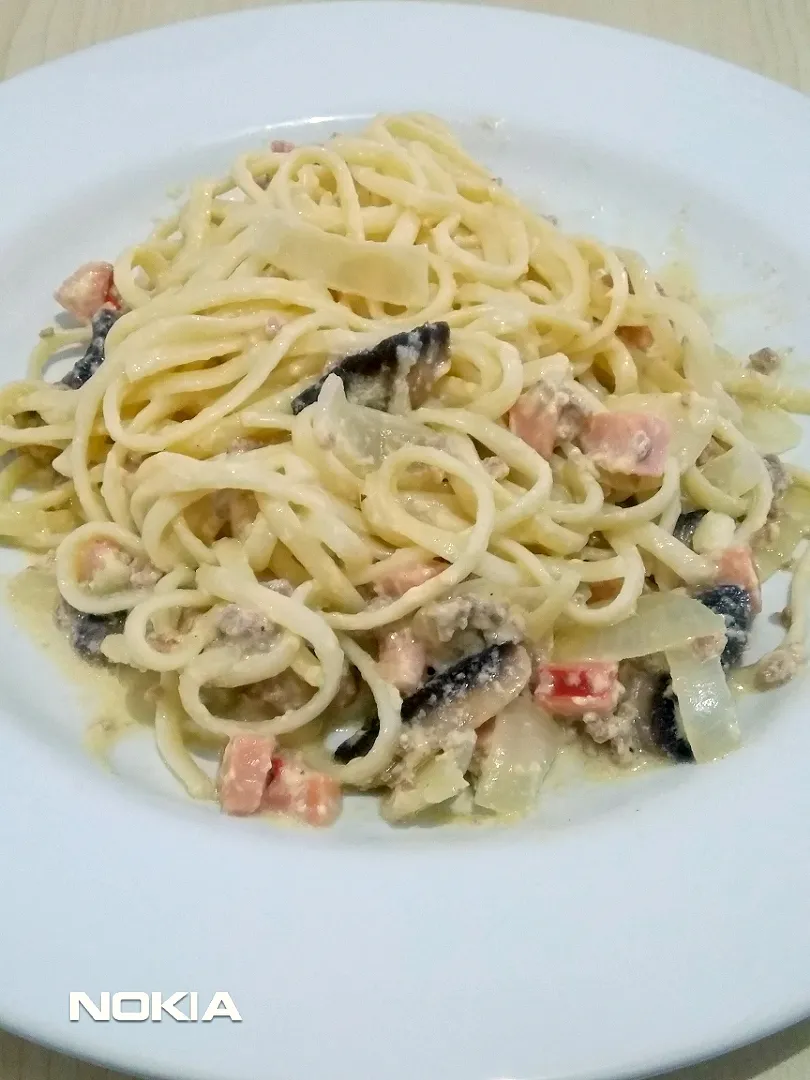 carbonara ala chef bung|chef bungさん