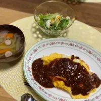 Snapdishの料理写真:オムライス|ぽんださん