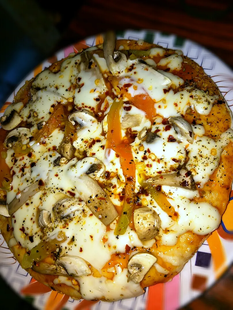 MUSHROOM DELIGHT PIZZA 🍕|Ianさん