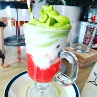 strawberry matcha|aubzさん