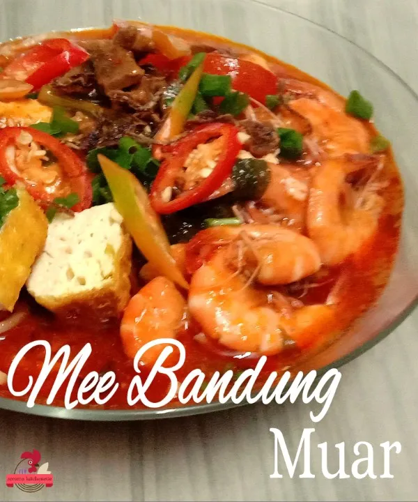 Mee Bandung
( Spicy, Sweet & Sour - Prawn & Meat Broth, Noodles, Vegetables, Egg, Prawn & Meat)|Salehaさん