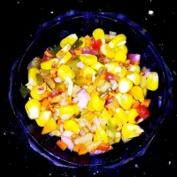 sweet corn salad aka chat|foodappetiteさん