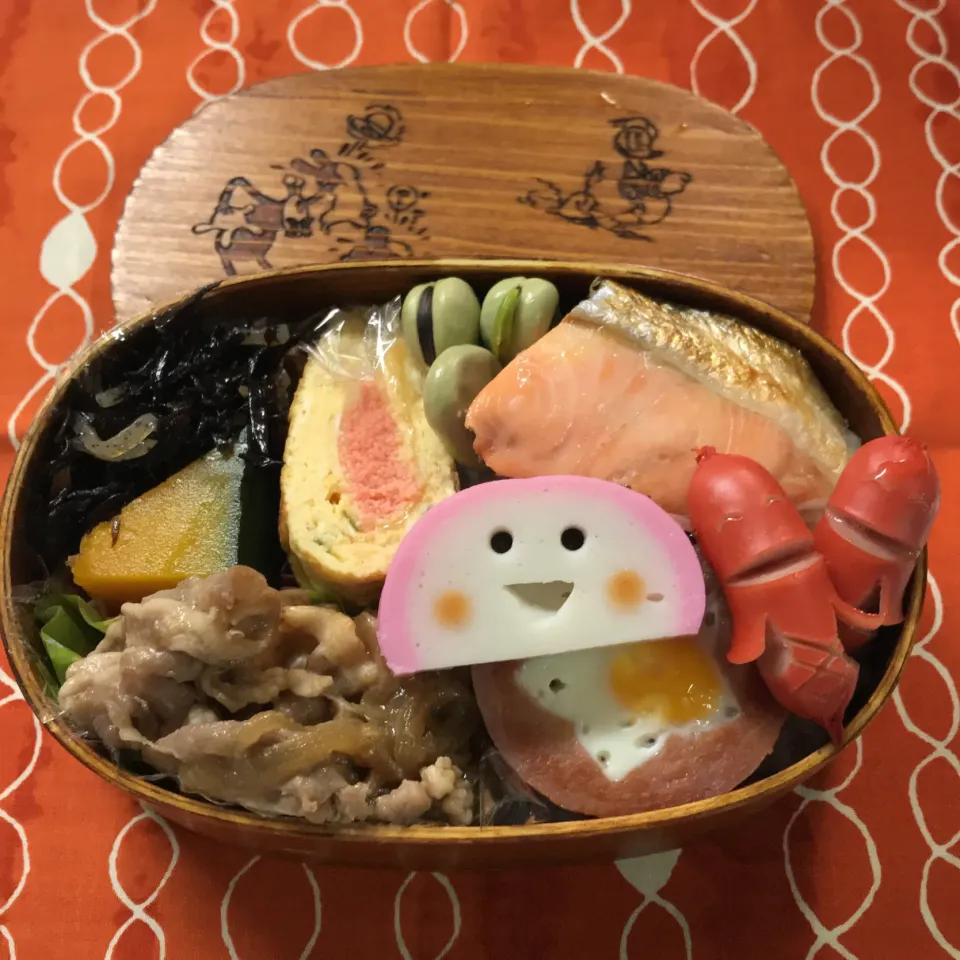 Snapdishの料理写真:2020年6月1日　オレ弁当♪久しぶりの出勤♪|クッキングおやぢさん