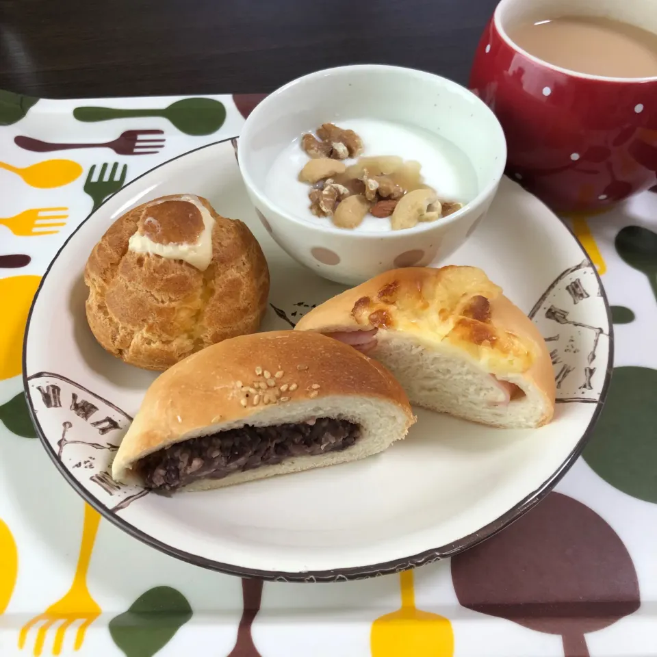 Snapdishの料理写真:6/1 朝ごパン🥖🍞|ななみんさん