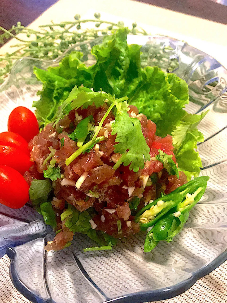 タイ料理🇹🇭マグロのラープ💕💕💕💕|🌺🌺Foodie🌺🌺さん