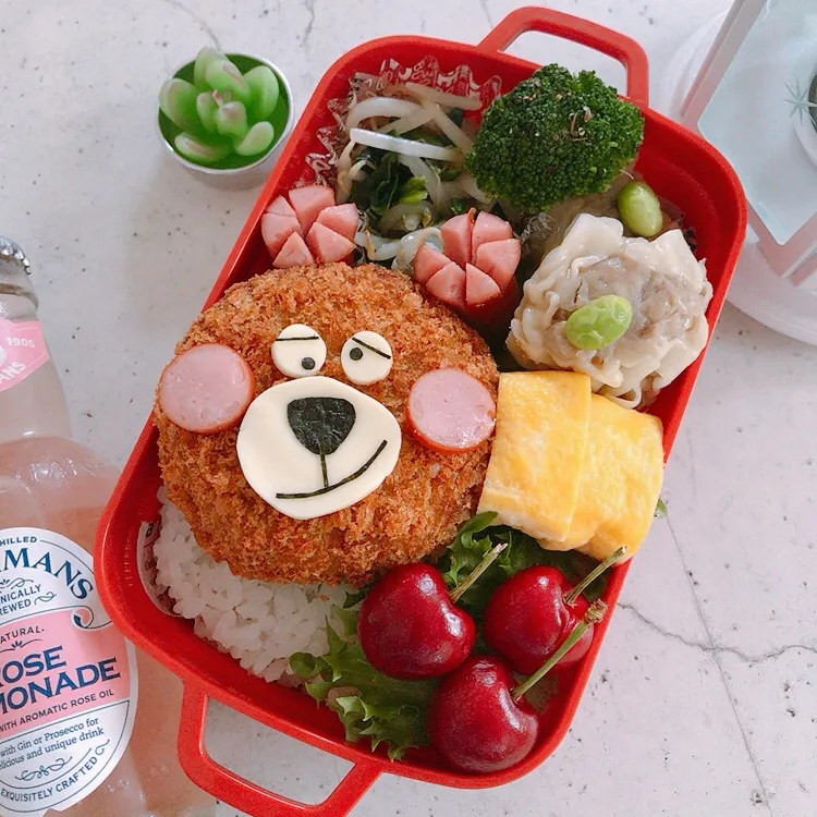 ☆メンチカツ弁当☆|chikakoさん