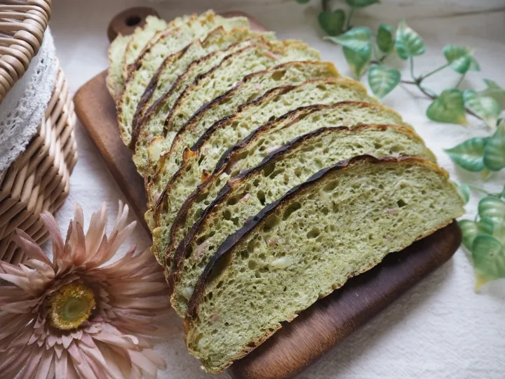 ✽ポテハム青汁パン🍞✽|＊抹茶＊さん