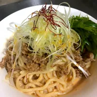 Snapdishの料理写真:豆乳冷やし坦々麺|cheataさん