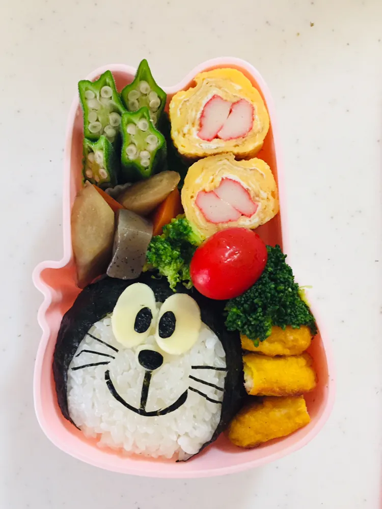 幼稚園、ドラえもん弁当。|pimoriさん