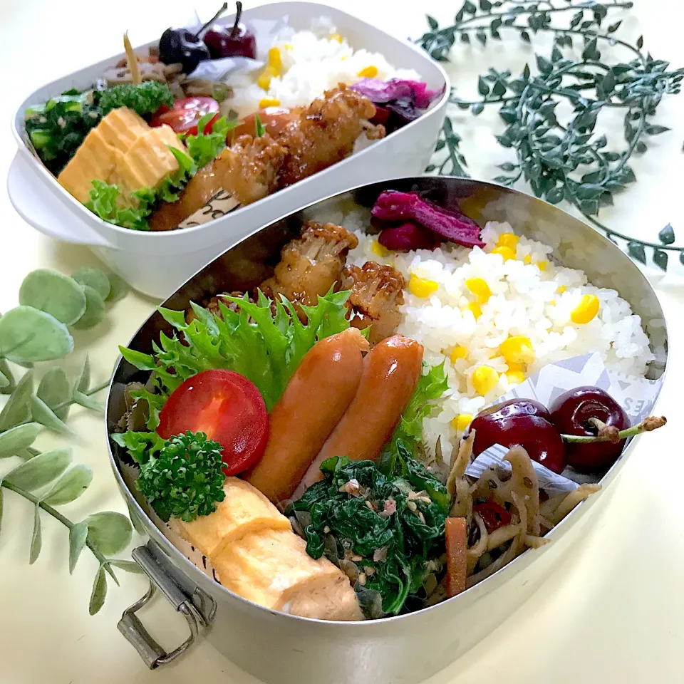 Snapdishの料理写真:今日のお弁当|ラヴィママさん