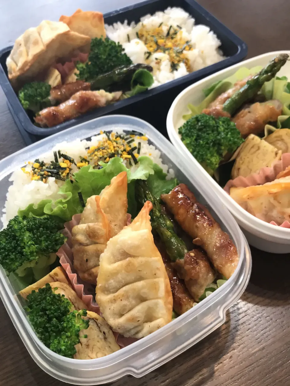 Snapdishの料理写真:2020.6.1 中学&小学生男子のお弁当🍱|かおたまさん