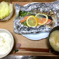 鮭のホイル焼き|あかりんさん
