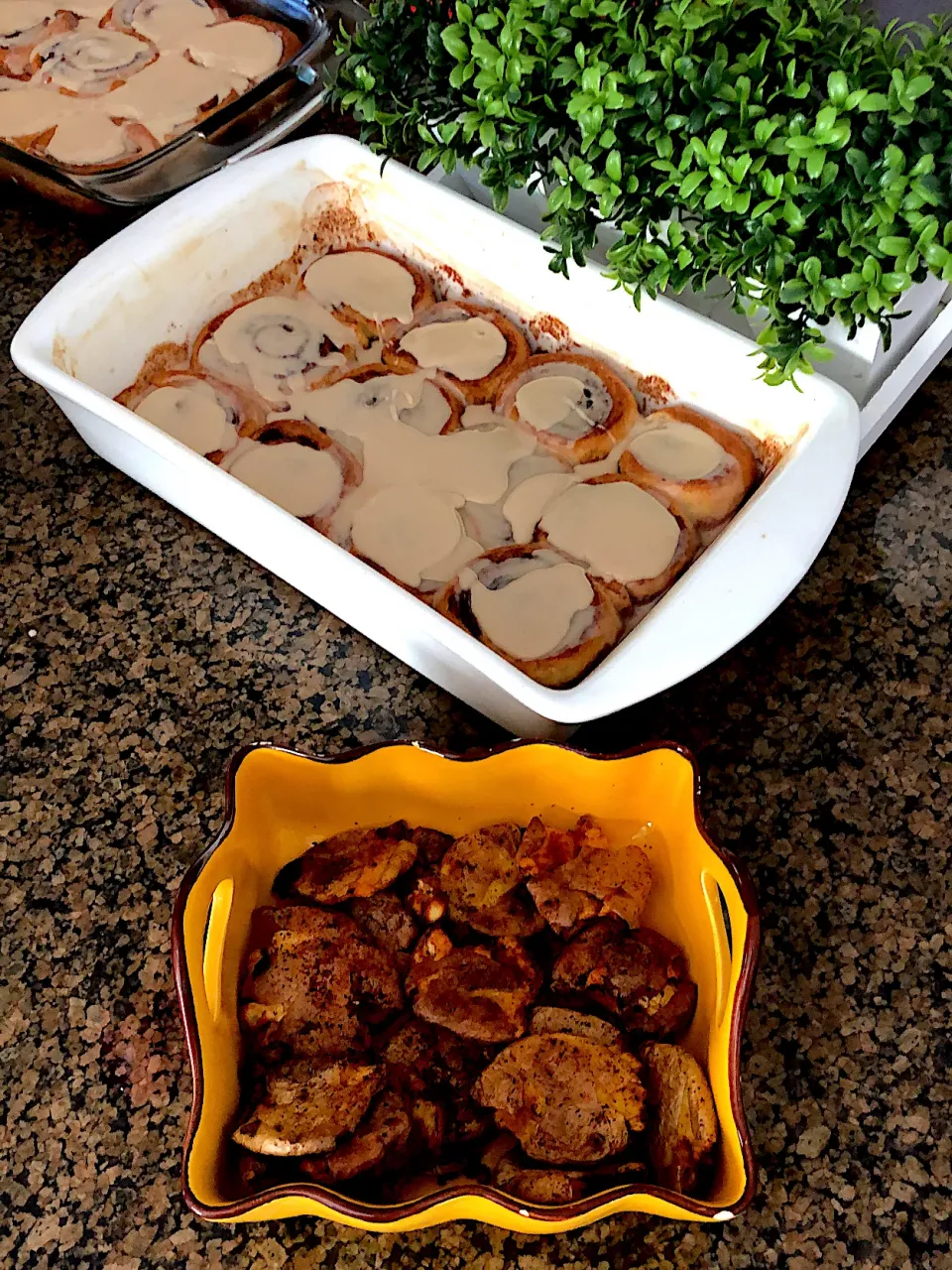 Smashed potatoes 🥔|WholeLivingLargeさん