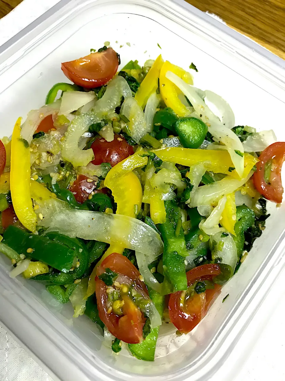 あるもの野菜のパクチーだれ和え|morimi32さん