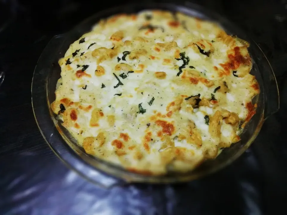 Snapdishの料理写真:Baked chicken pasta|Rumiさん