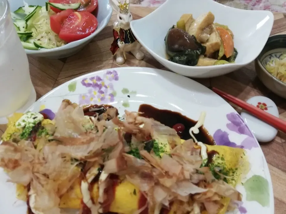 6/2
またまたまたとん平焼きランチ😋|たえさん