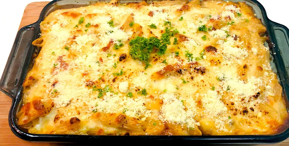 Four Cheese Baked Pasta|Elenorさん