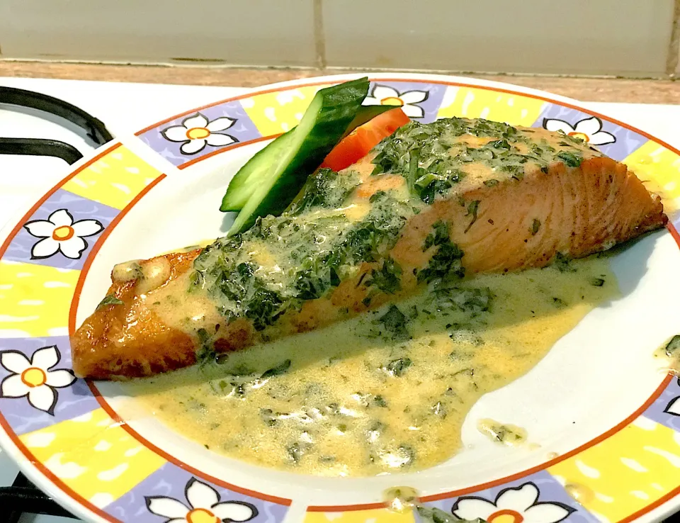 Lemon butter salmon|Babyluv Cabrera Ocampoさん