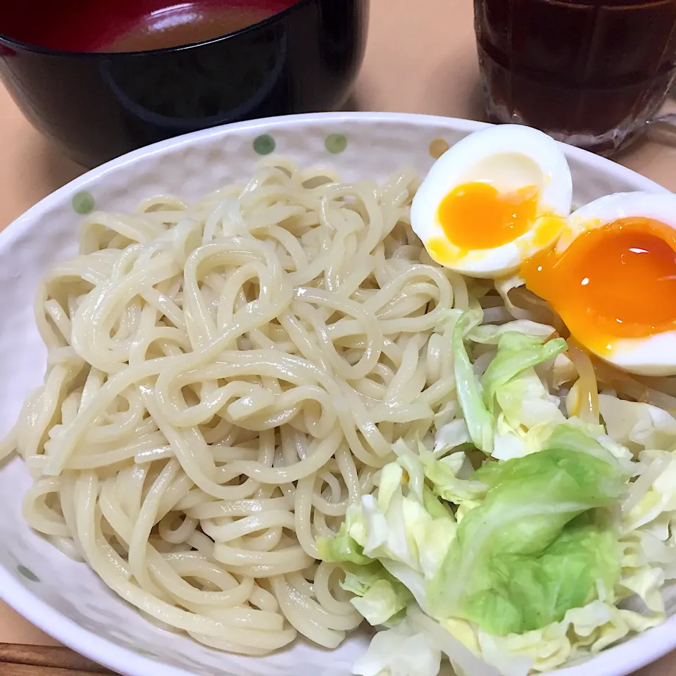 在宅勤務中の男飯(つけ麺)|おおもりの星さん