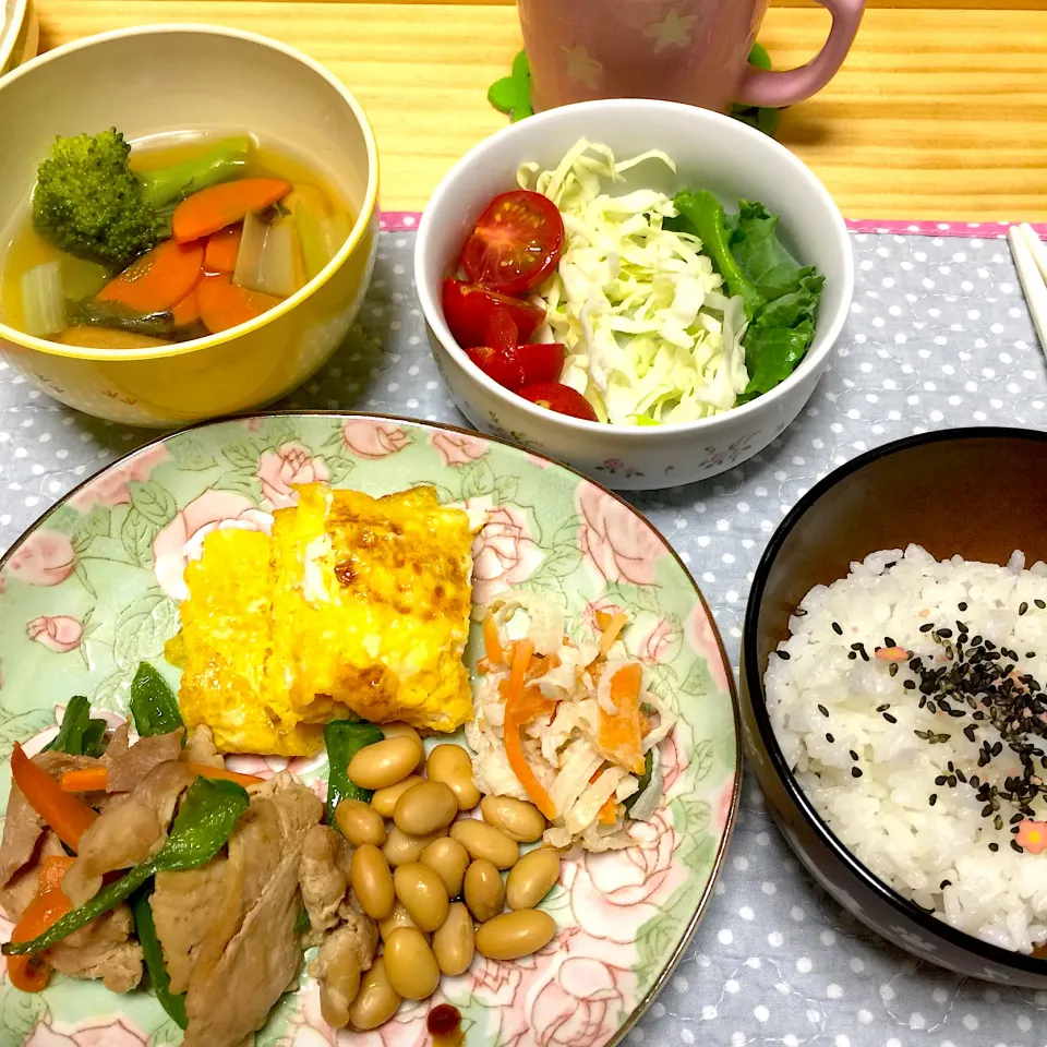 4歳児晩ご飯|さとう かおりさん