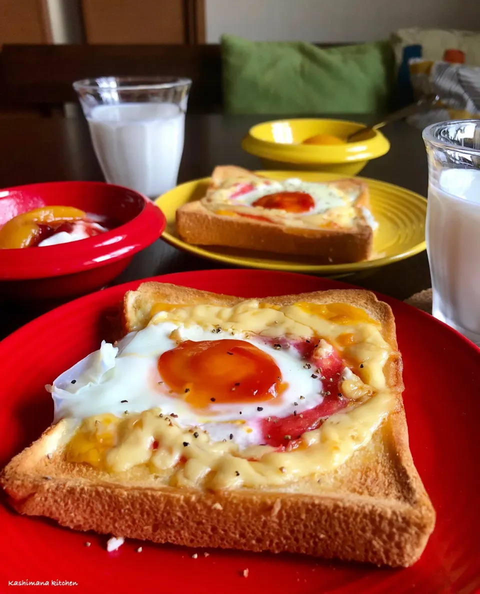 Snapdishの料理写真:朝ご飯|Kashimanakitchenさん