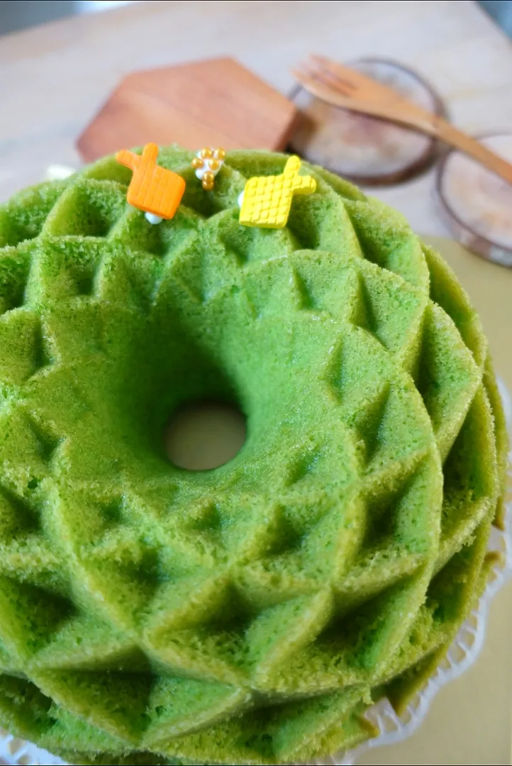 pandan butter cake|Wresty Ariefさん