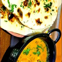 Butter Naan & Egg curry|Luckyさん