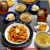 Snapdishの料理写真:6月2日の夕食🍴|わかなさん