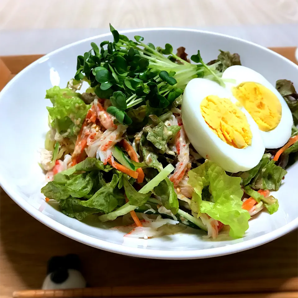 Snapdishの料理写真:ラーメンサラダ🐾❤|さくらさん