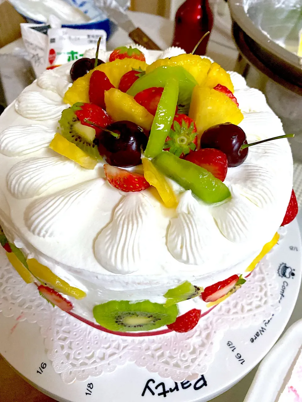 Fruit cake 🎂|Hiranoさん