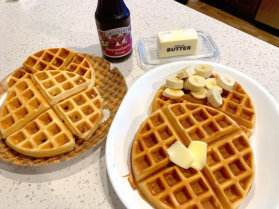 Homemade Belgian Waffles🧇🧈🍴|🌺IAnneさん